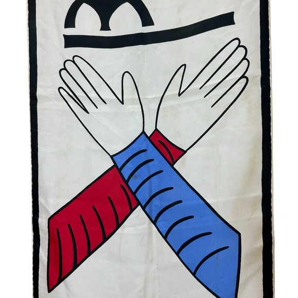 Rudi Gernreich - 1960’s Vintage, Designer, Silk Printed Scarf - One Size, Multi - Picture 10 of 13